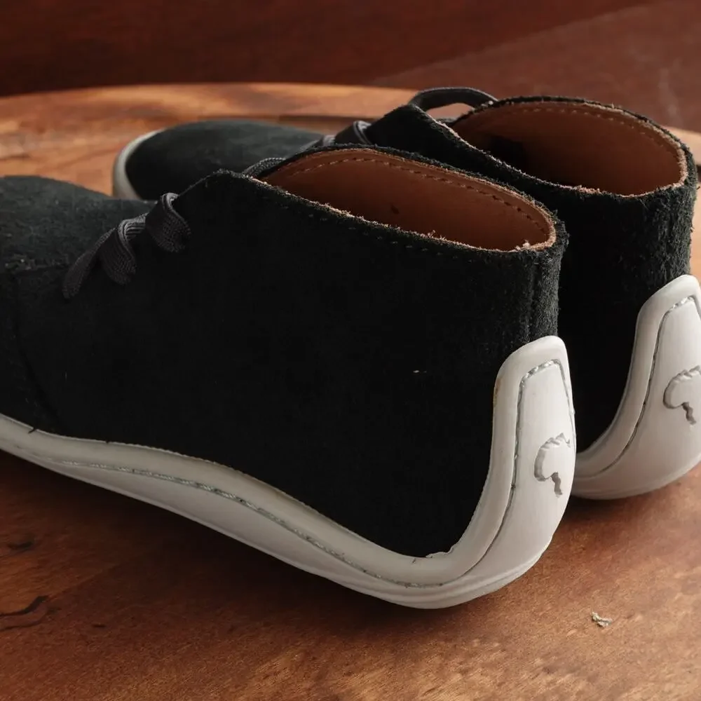 Vivobarefoot Boots TD SZ EU 29K US 11.5 Gray Gobi‎ Addis Leather Barefoot Shoes
